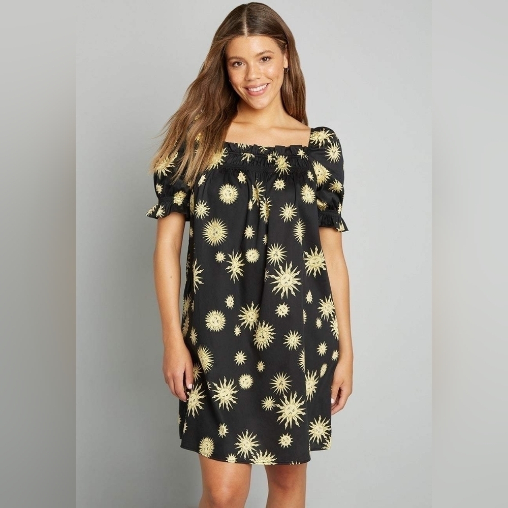 Modcloth Daytime Mood Babydoll Dress